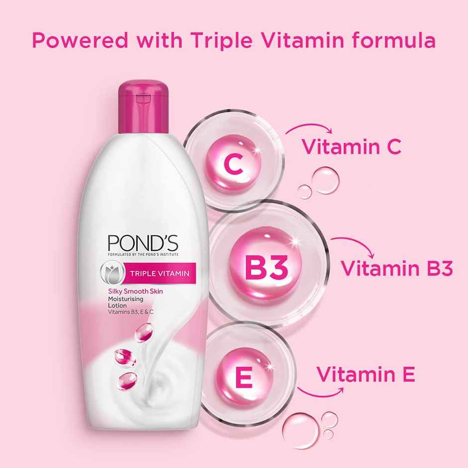Pond'S Triple Vitamin Moisturising Body Lotion