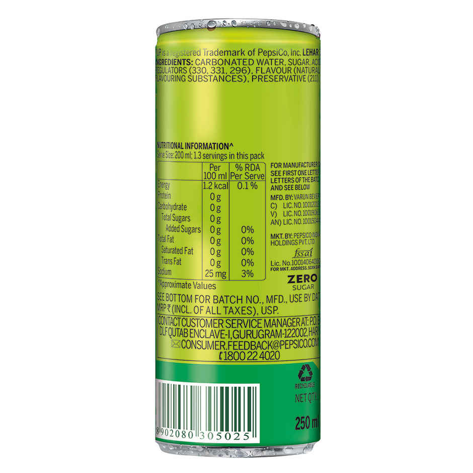7 Up Lemon Zero Sugar Soft Drink Can Combo | Carbonated Beverage