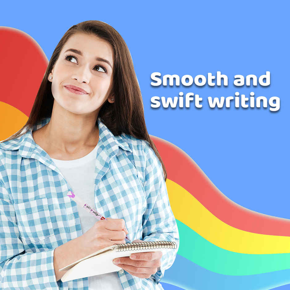 Cello Aqua Gelpen Blue - Blister of 5 (Blue)