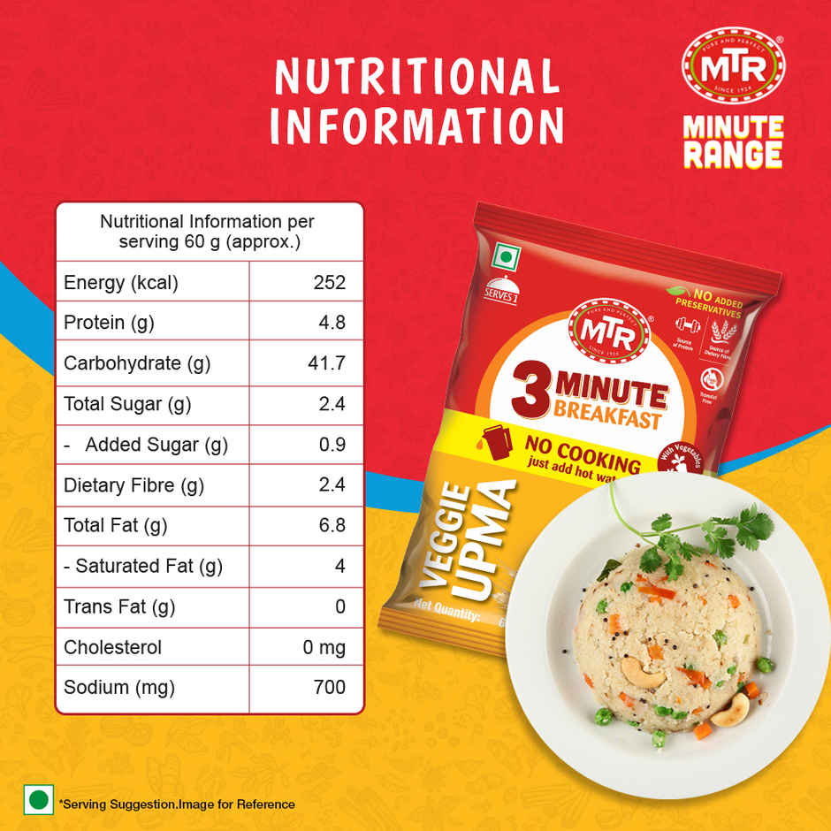 MTR 3 Min Upma