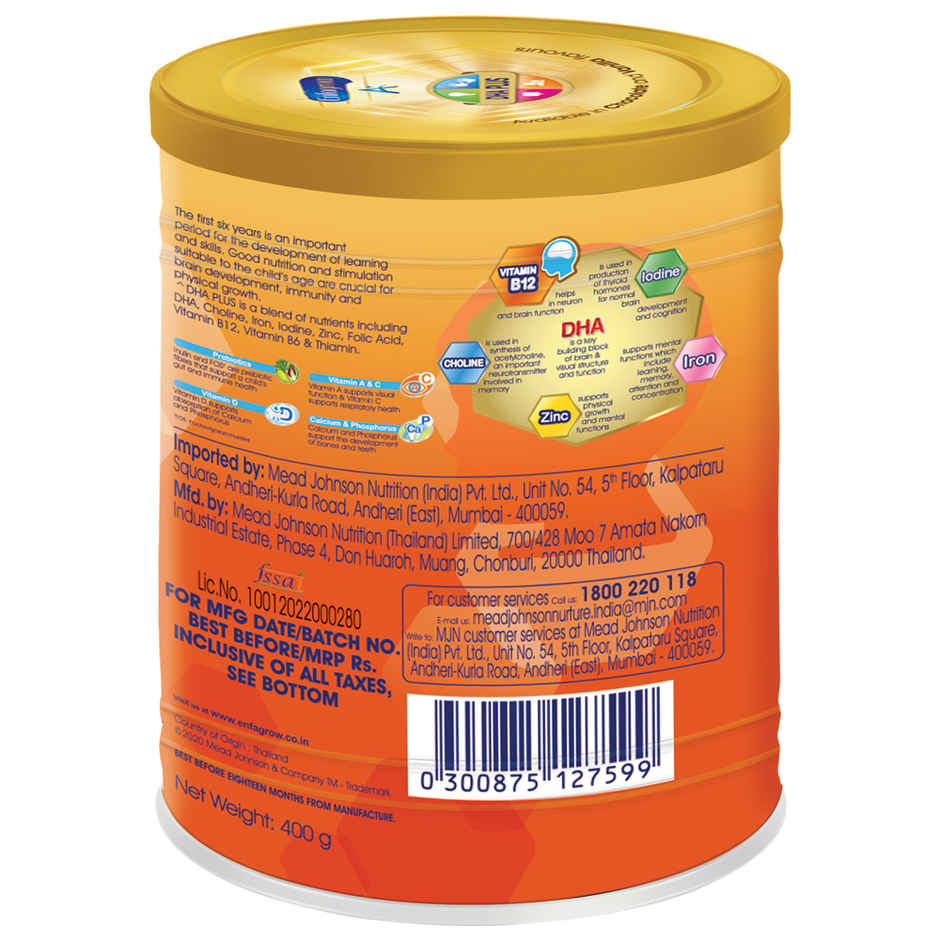 Enfagrow A+ Nutritional Milk Powder Health Drink for Children (3-6 years) Chocolate