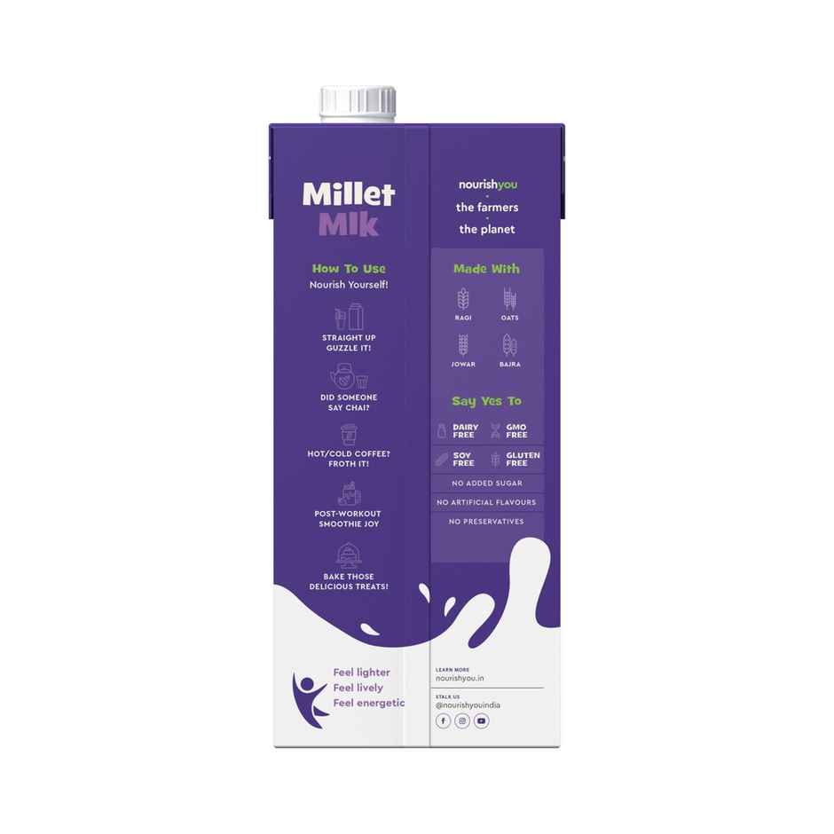 Nourish You Plant Based Milk - Millet
