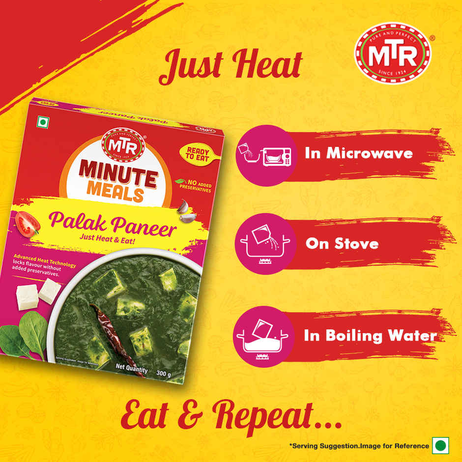 MTR Ready To Eat Palak Paneer