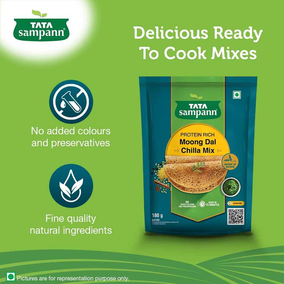 Tata Sampann Moong Dal Chilla Mix