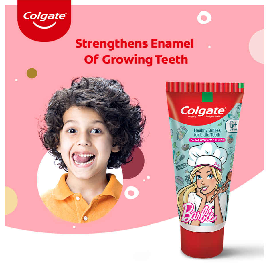 Colgate Kids Toothpaste - 6+ Years, Strawberry Flavour