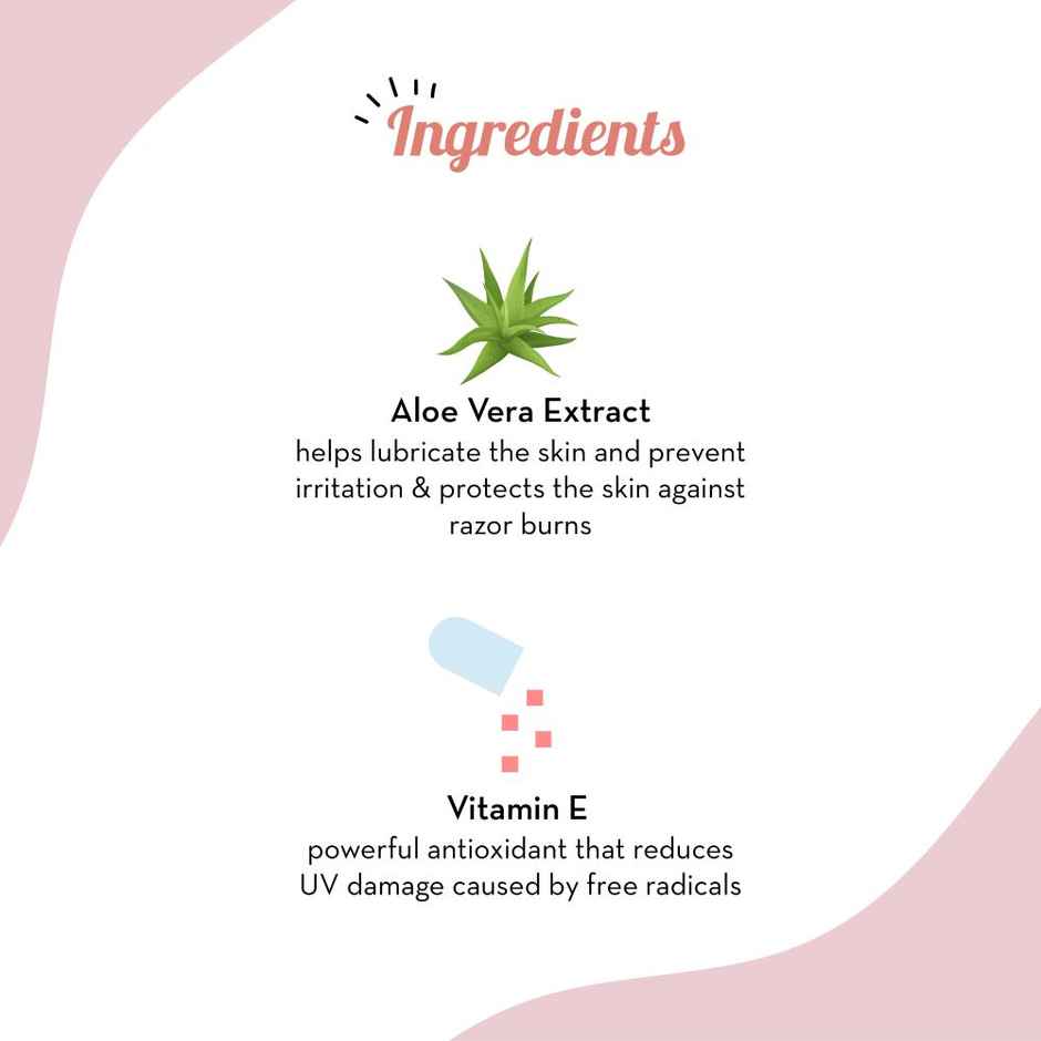 Plush All Natural Shaving Gel For Women