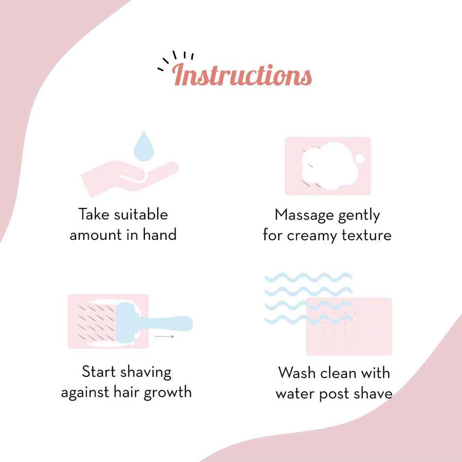 Plush All Natural Shaving Gel For Women