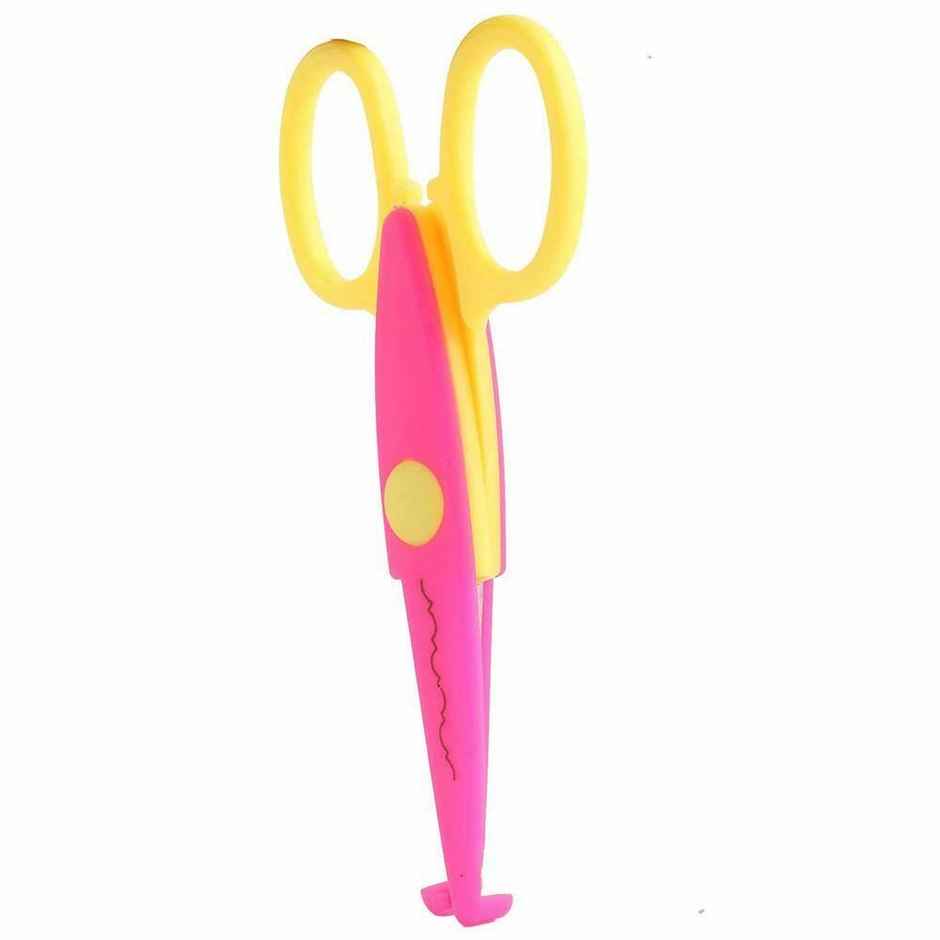 Art and Craft Zig zag Paper Shaper Scissor, Assorted Color