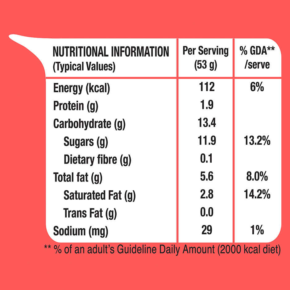 Kwality Wall's Frozen Dessert - Blushing Strawberry Tub