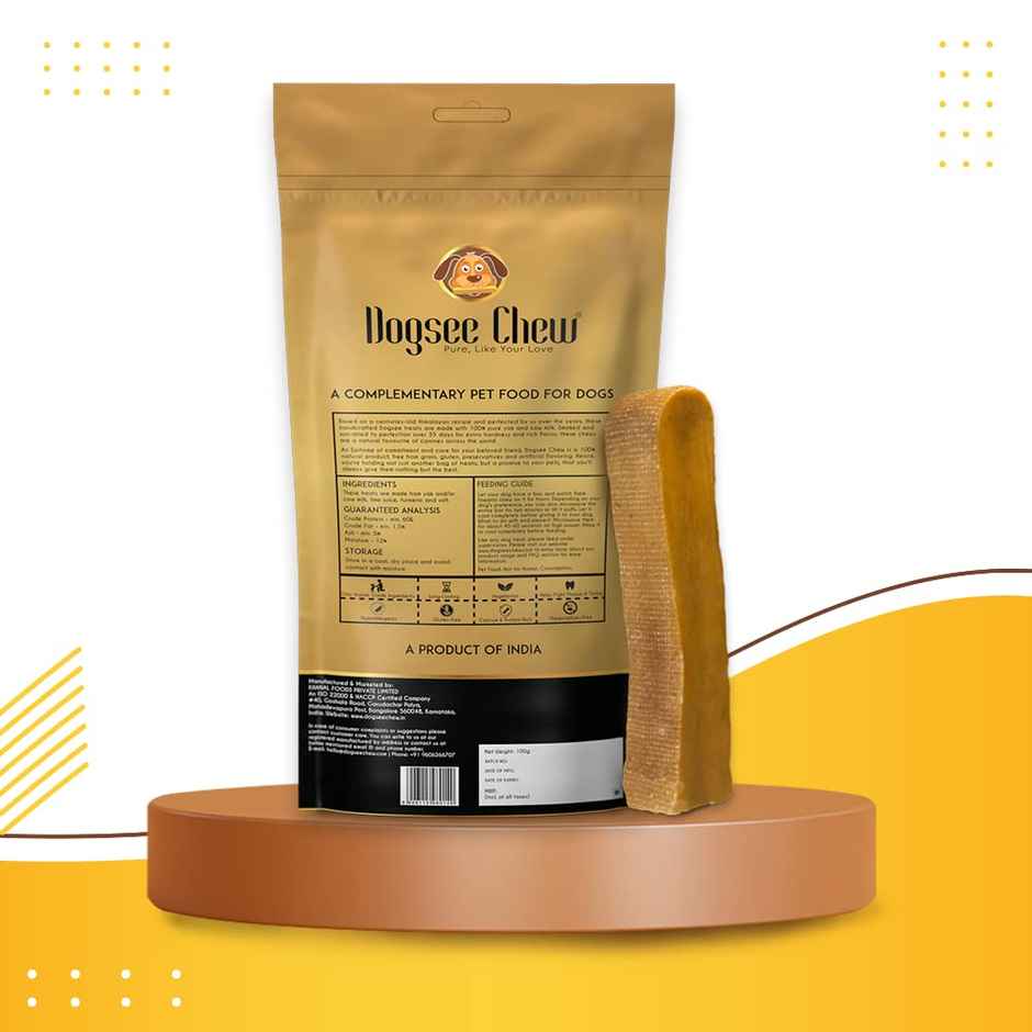 Dogsee Turmeric Chew Bars Large