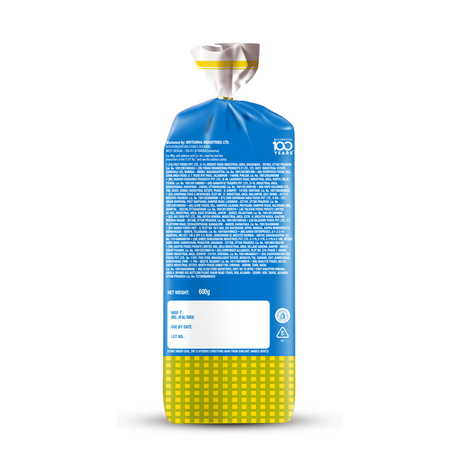 Britannia Sweet Slice White Bread