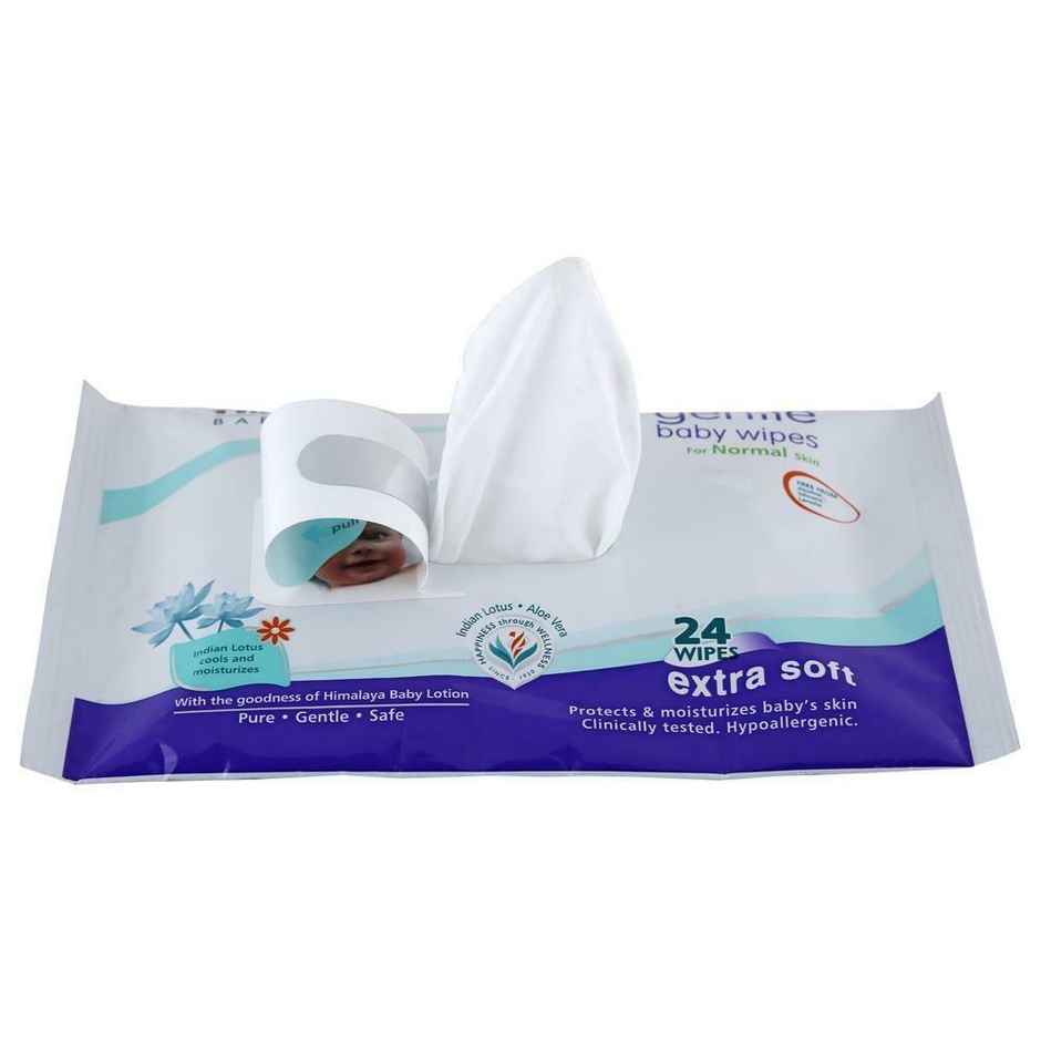 Himalaya Gentle Baby Wipes | 24 Pulls Per Pack
