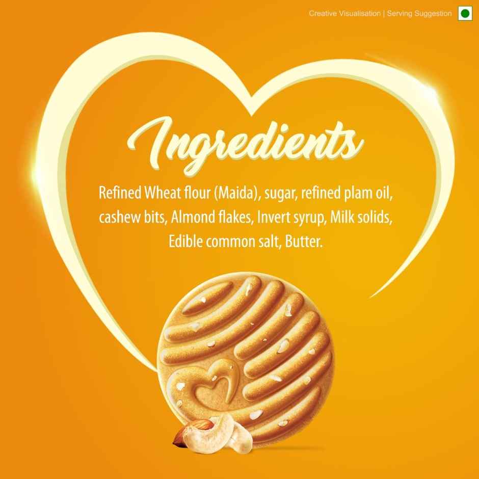 Sunfeast Mom's Magic Rich Cashew Almond Dry Fruit Biscuits | Trans Fat-free Combo