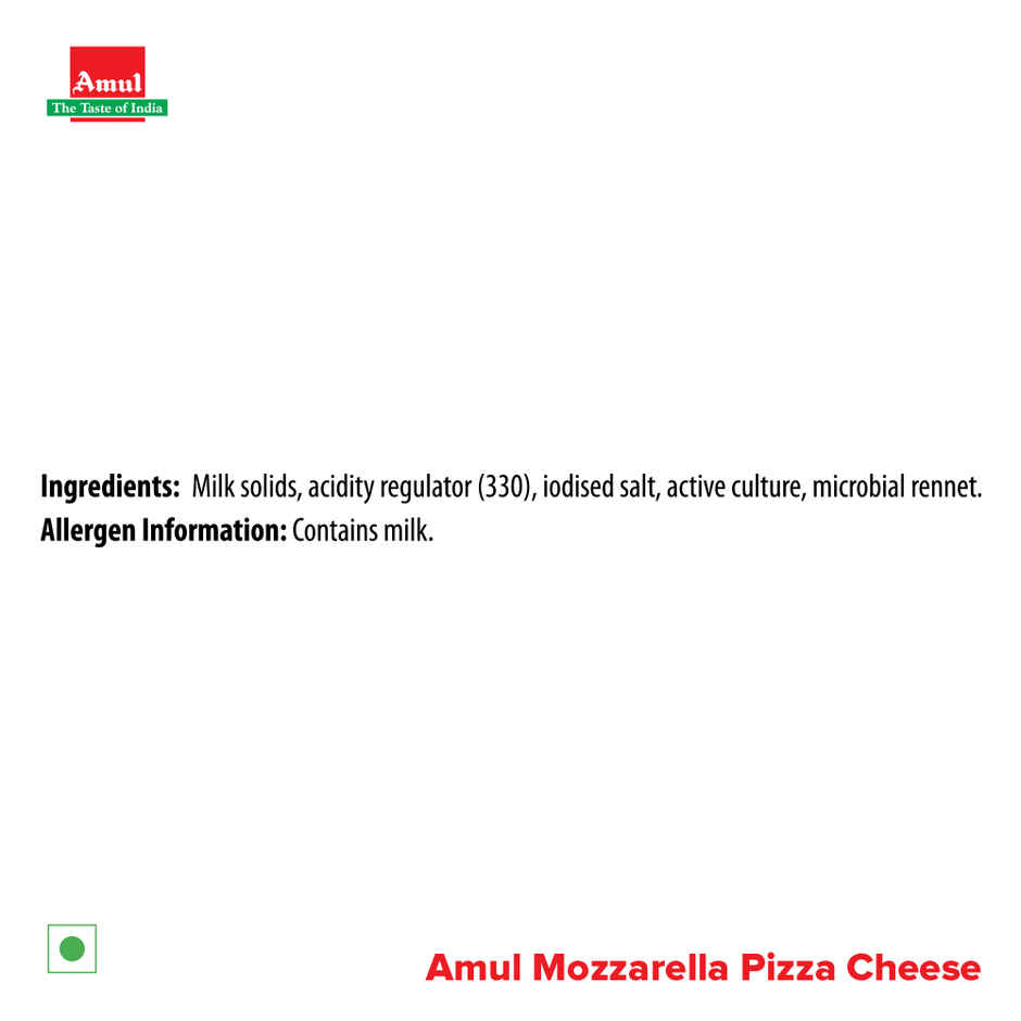Amul Pizza Cheese - Mozzarella
