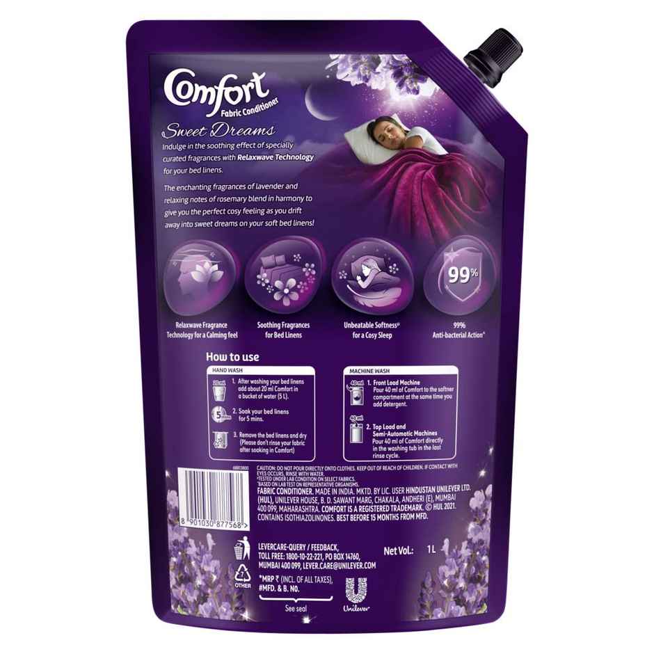 Comfort Sweet Dreams Fabric Conditioner Pouch