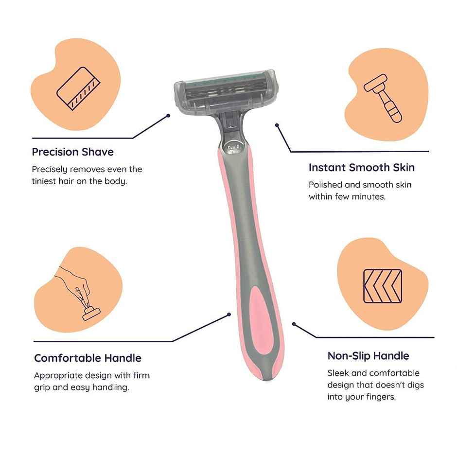 Sanfe Shea Butter Body Razor For Women's Hair Removal