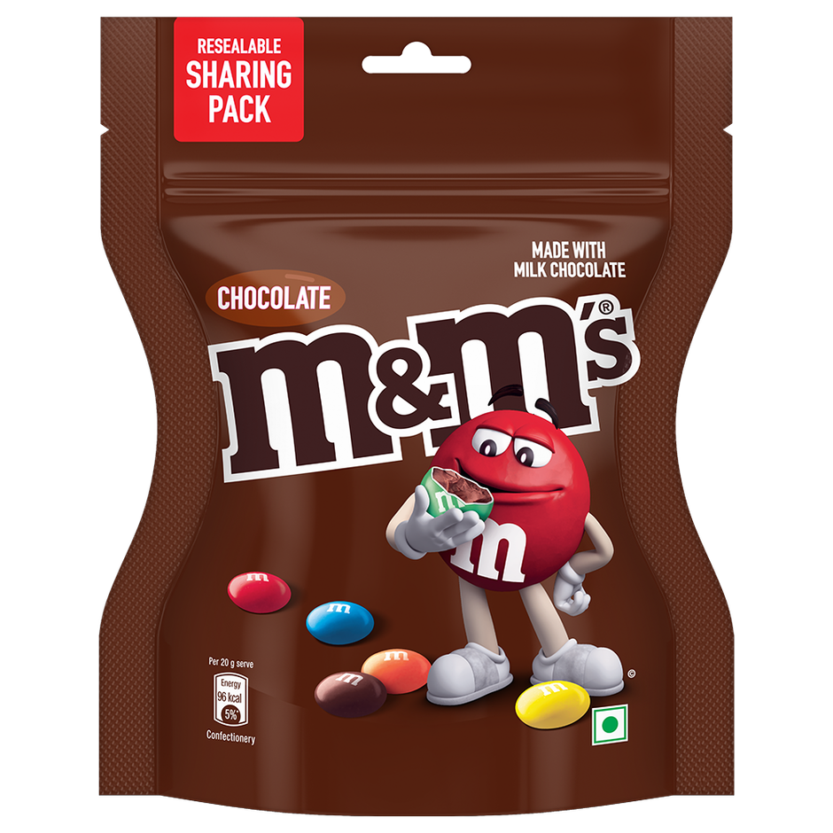 M&M's Milk Chocolate Candy Pouch