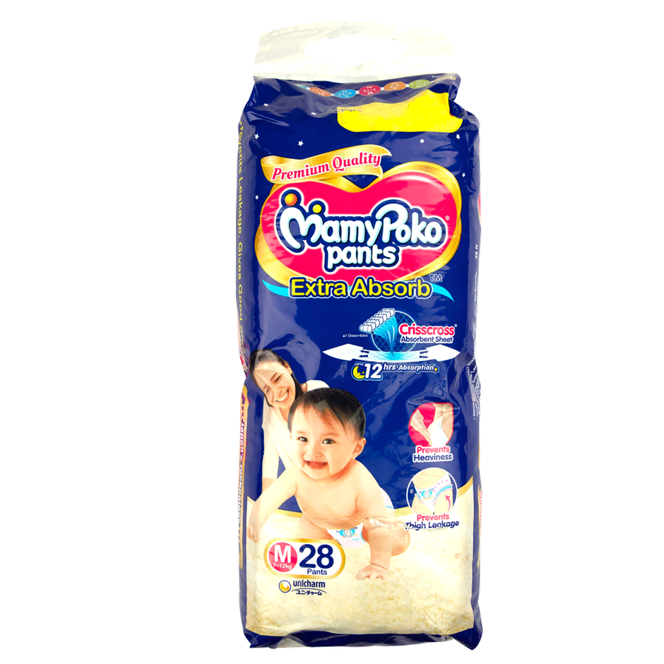 Mamy Poko Pants Extra Absorb Diapers M