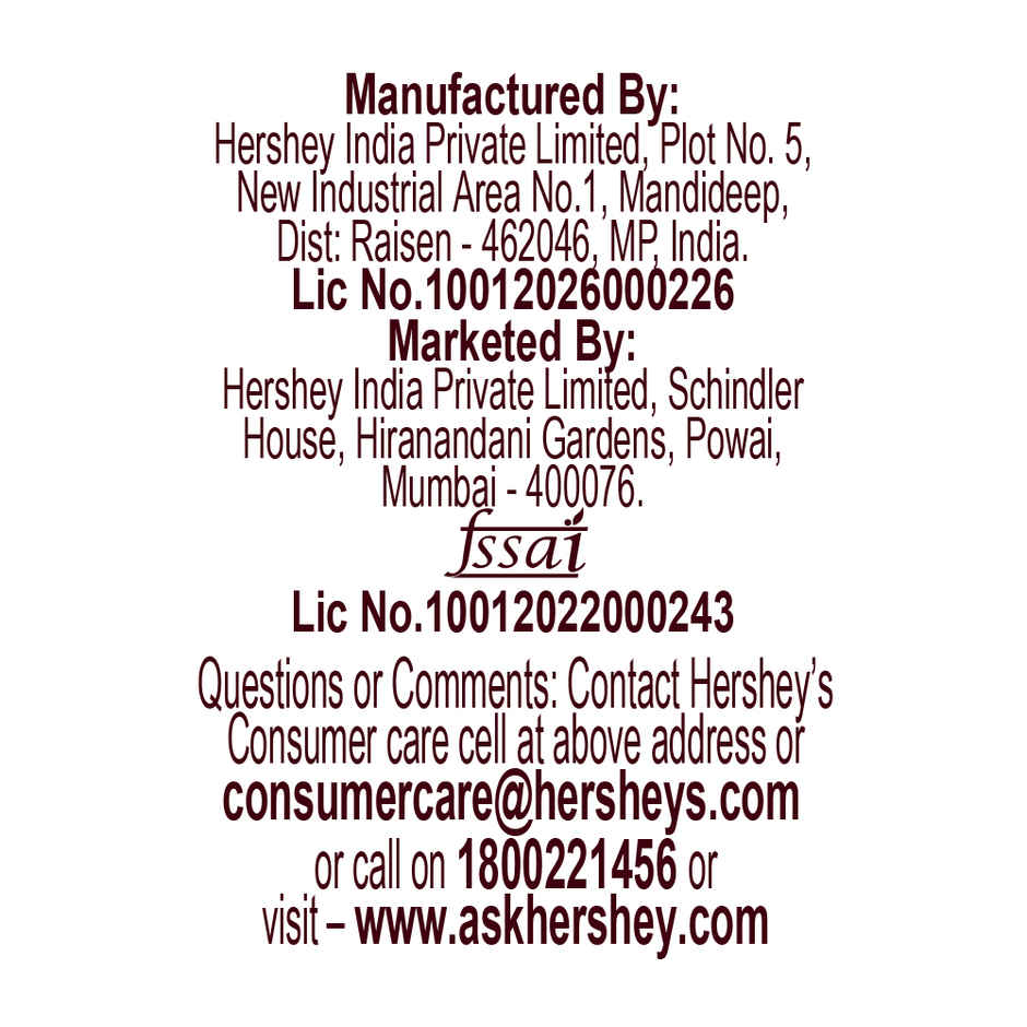 Hershey's Milkshake Cashew Butterscotch Ice Cream Flavor Combo