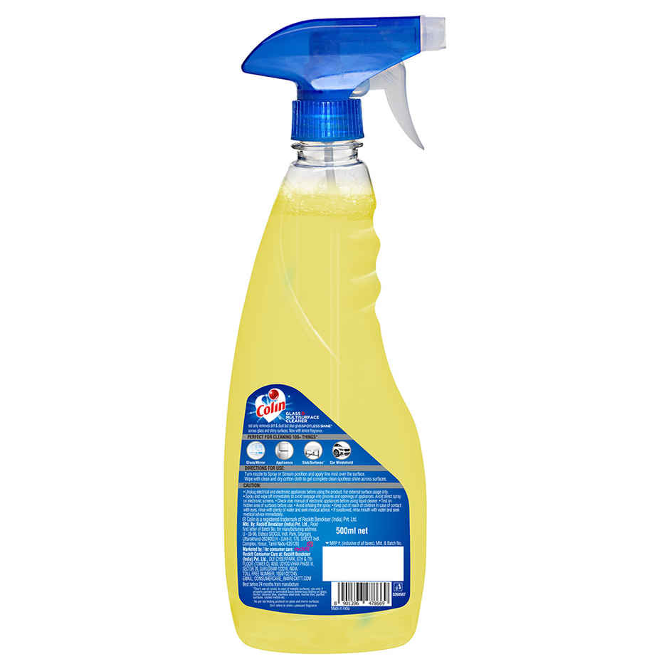 Colin Lemon Burst Glass and Surface Cleaner Liquid Spray