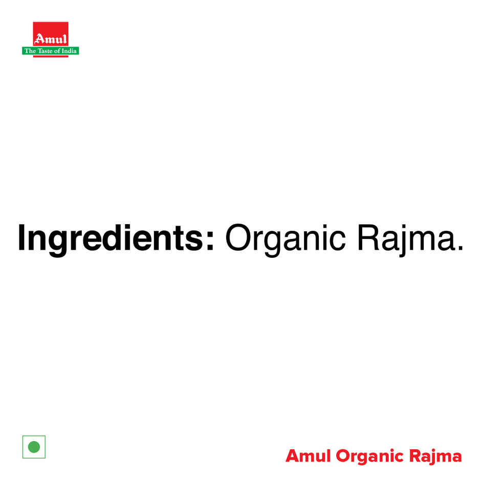 Amul Organic Rajma Chitra