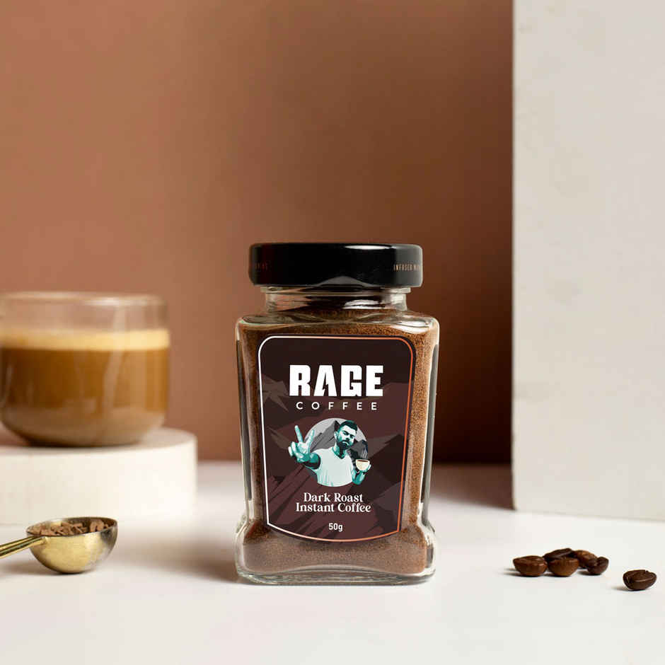 Rage Coffee Dark Roast - Virat Kohli Instant Coffee