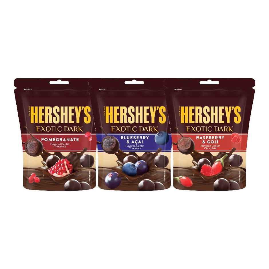 Hershey's Exotic Raspberry & Goji Dark Chocolate Share Bag