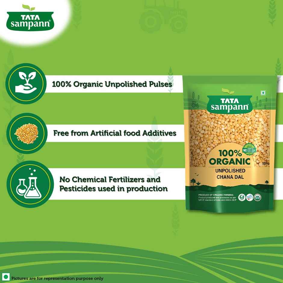 Tata Sampann Organic Chana Dal