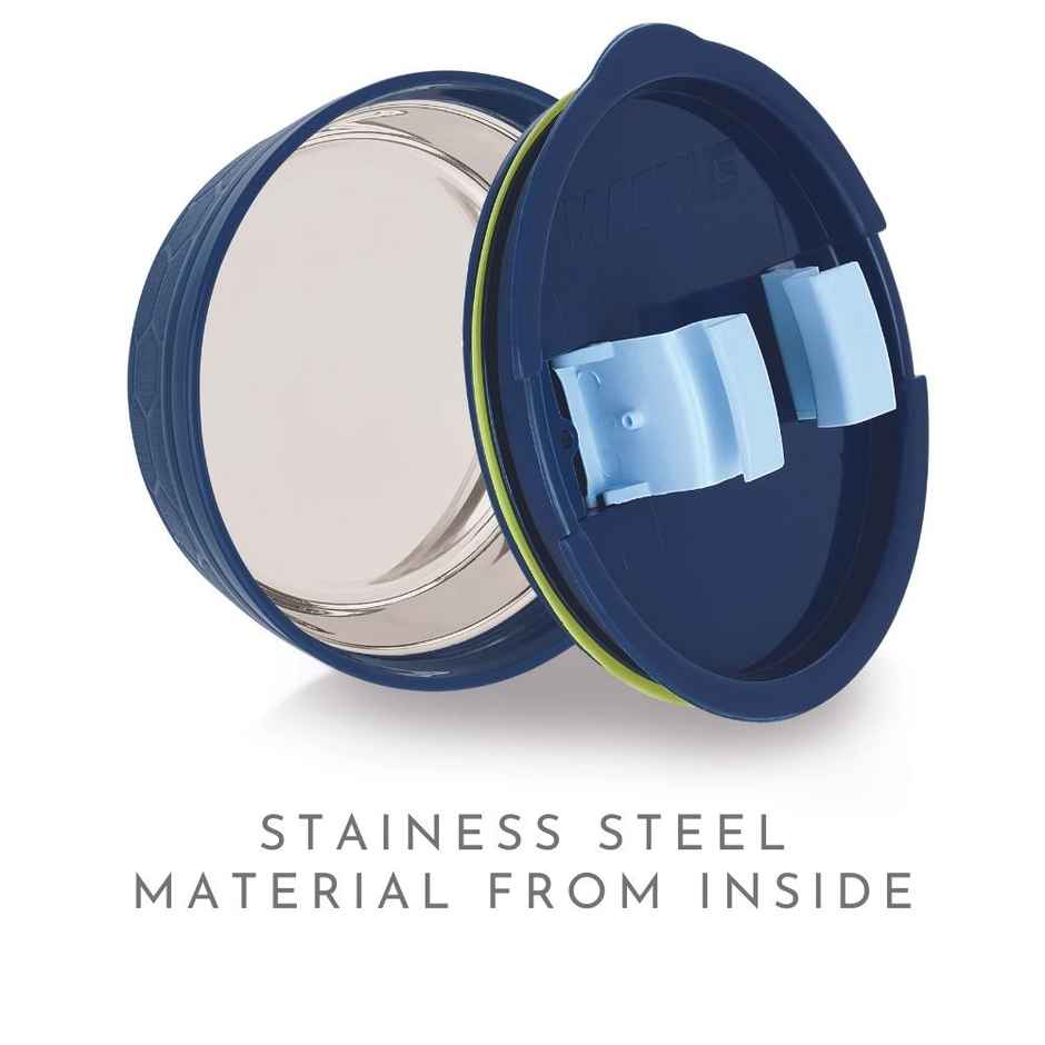 Magnus Microwave Steam Lock Small Container -Blue/Black