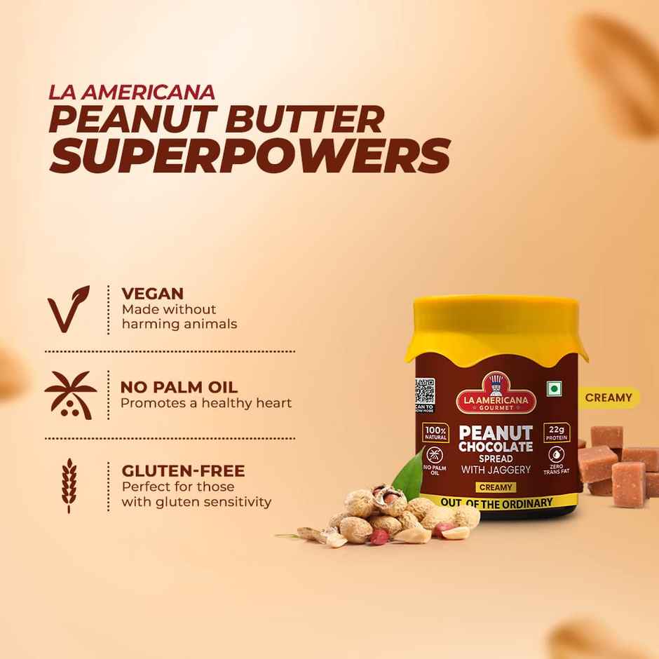 LA Americana Creamy Chocolate Spread with Jaggery