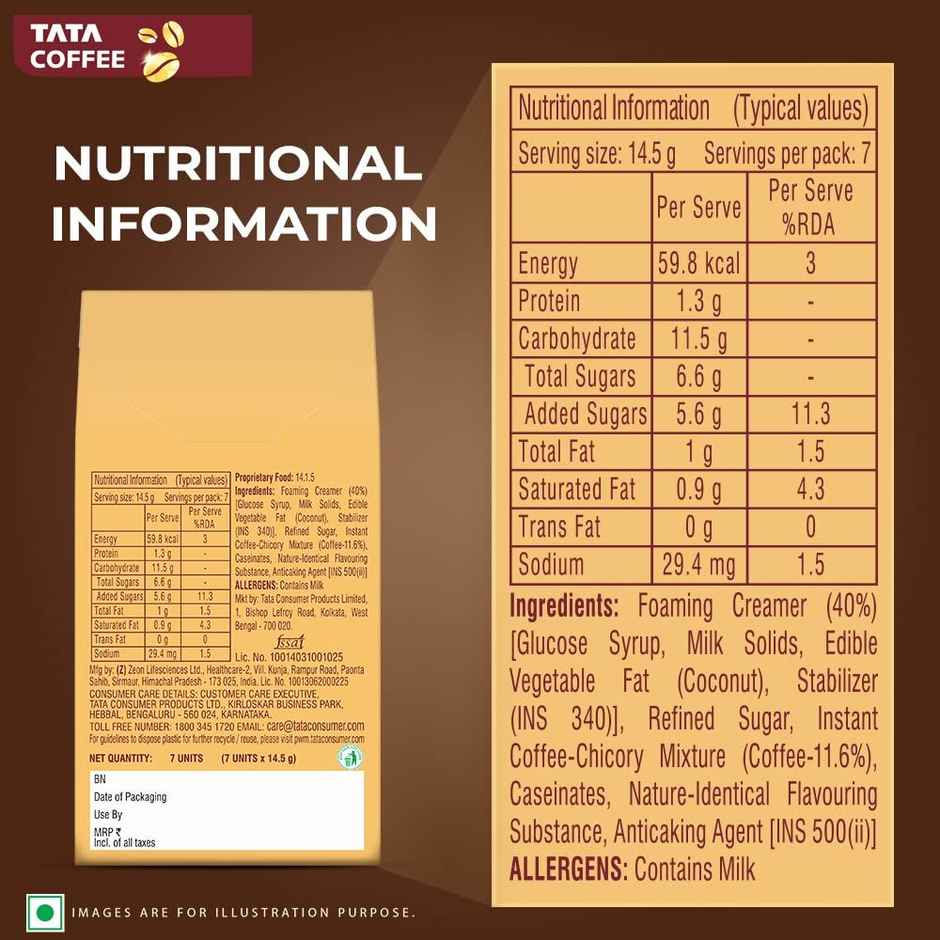 Tata Coffee Cafe Special Cappuccino Instant Coffee