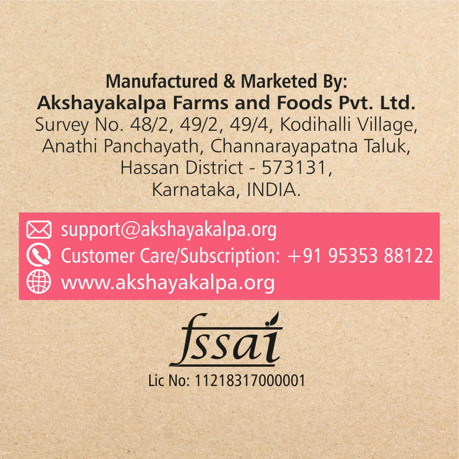 Akshayakalpa Organic Slim Milk - Uht