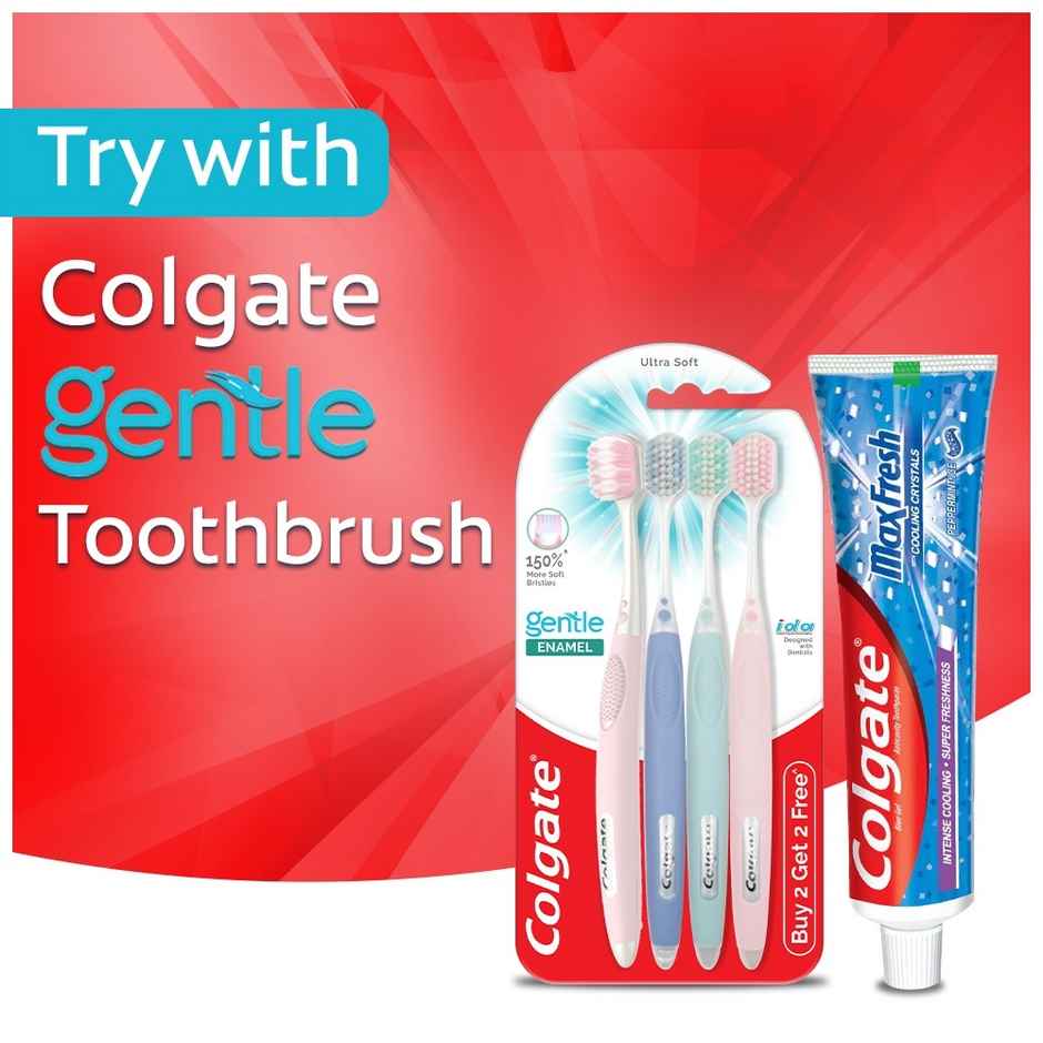 Colgate MaxFresh Toothpaste - Anti-Cavity, Peppermint Ice,