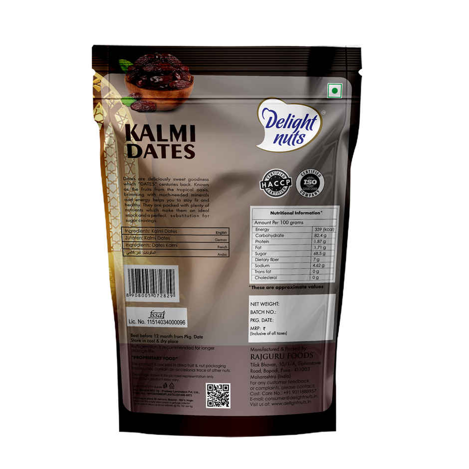 Delight Nuts Kalmi Dates - Premium Quality