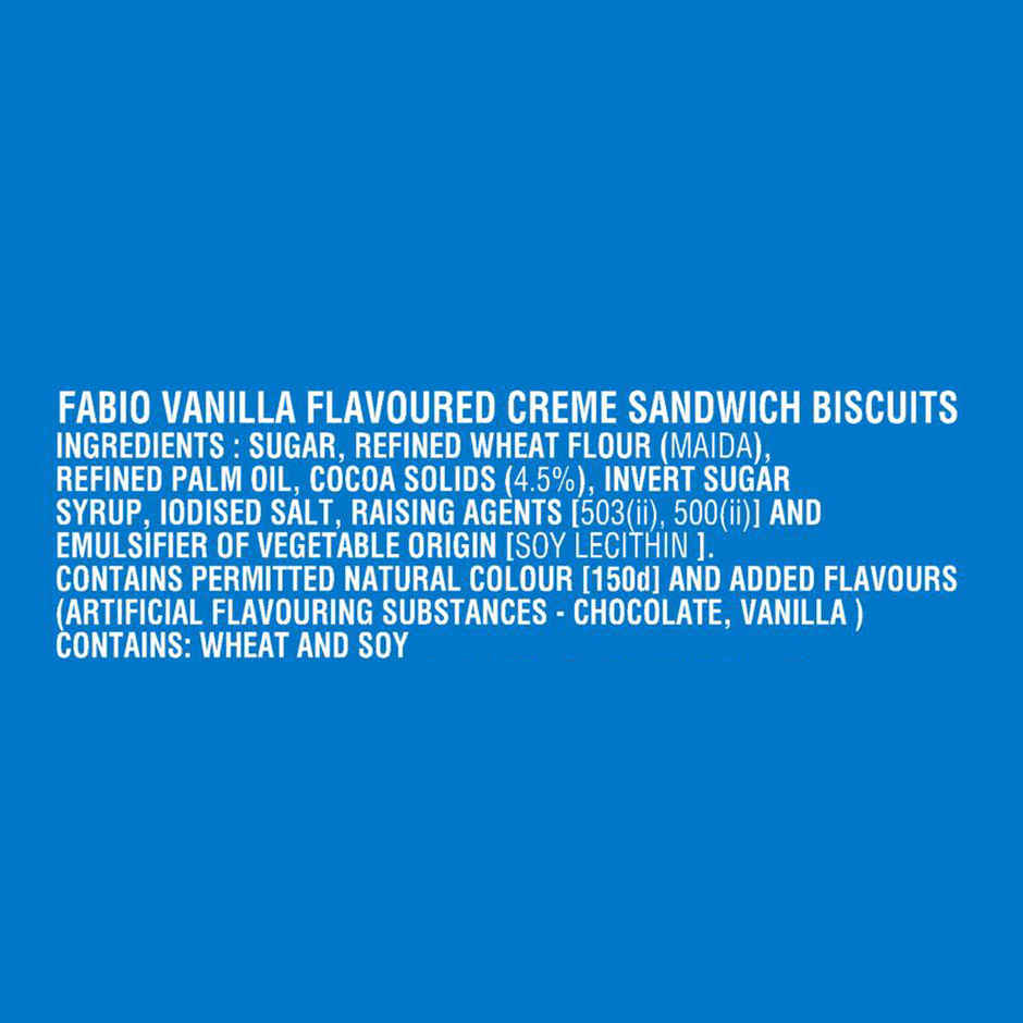 Parle Fabio Vanilla