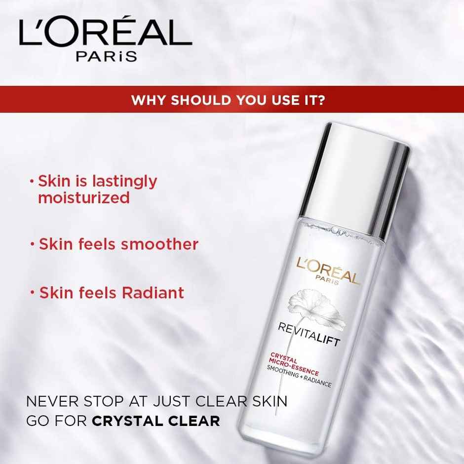 L'Oreal Paris Revitalift Crystal MicroEssence With Salicylic Acid For Clear Skin