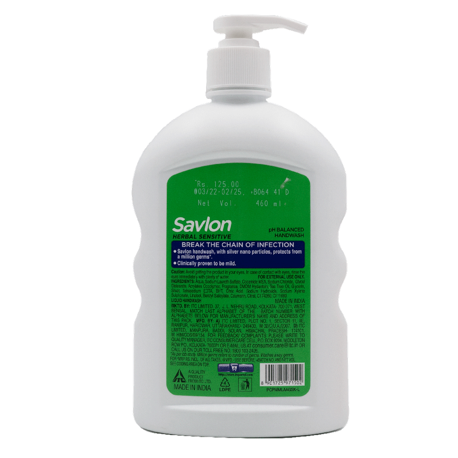Savlon Herbal Sensitive pH balanced Liquid Handwash