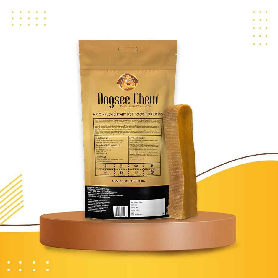Dogsee Turmeric Chew Bars Medium