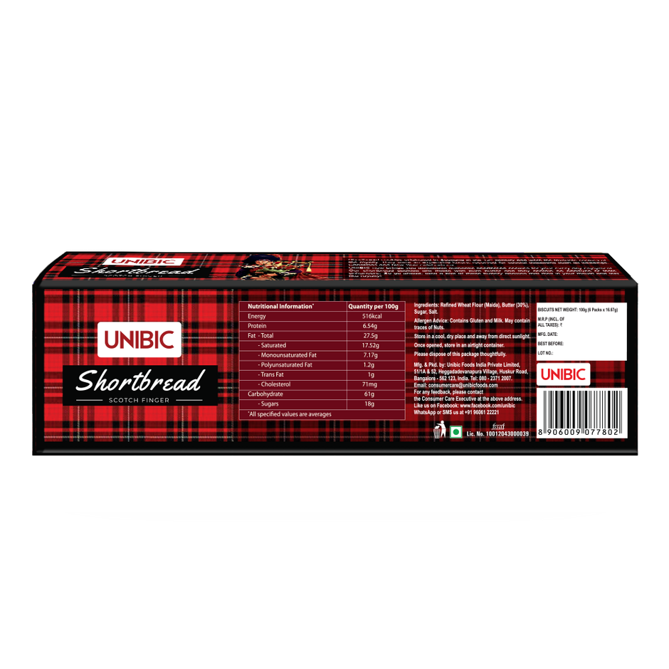 UNIBIC Scottish Butter Cookies