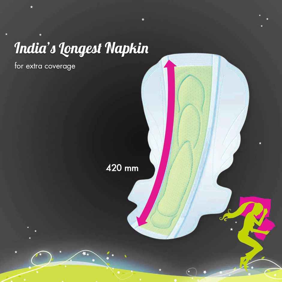 Sofy Anti-bacteria Overnight Sanitary Pads (Extra Extra Long) | XXL | 20 pcs