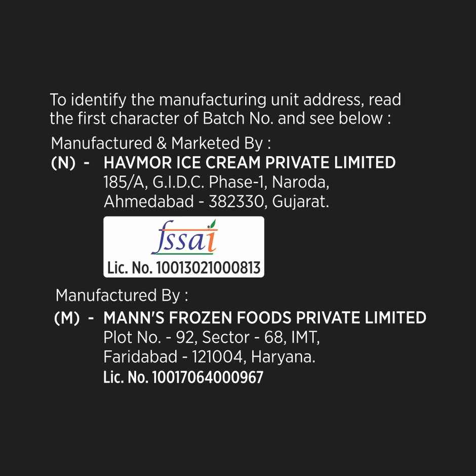 Havmor Vanilla Sugar Free Ice Cream Tub