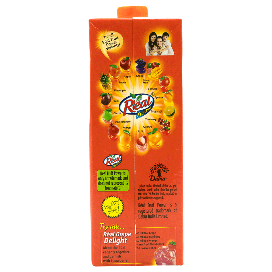 Real Fruit Power Grape Juice