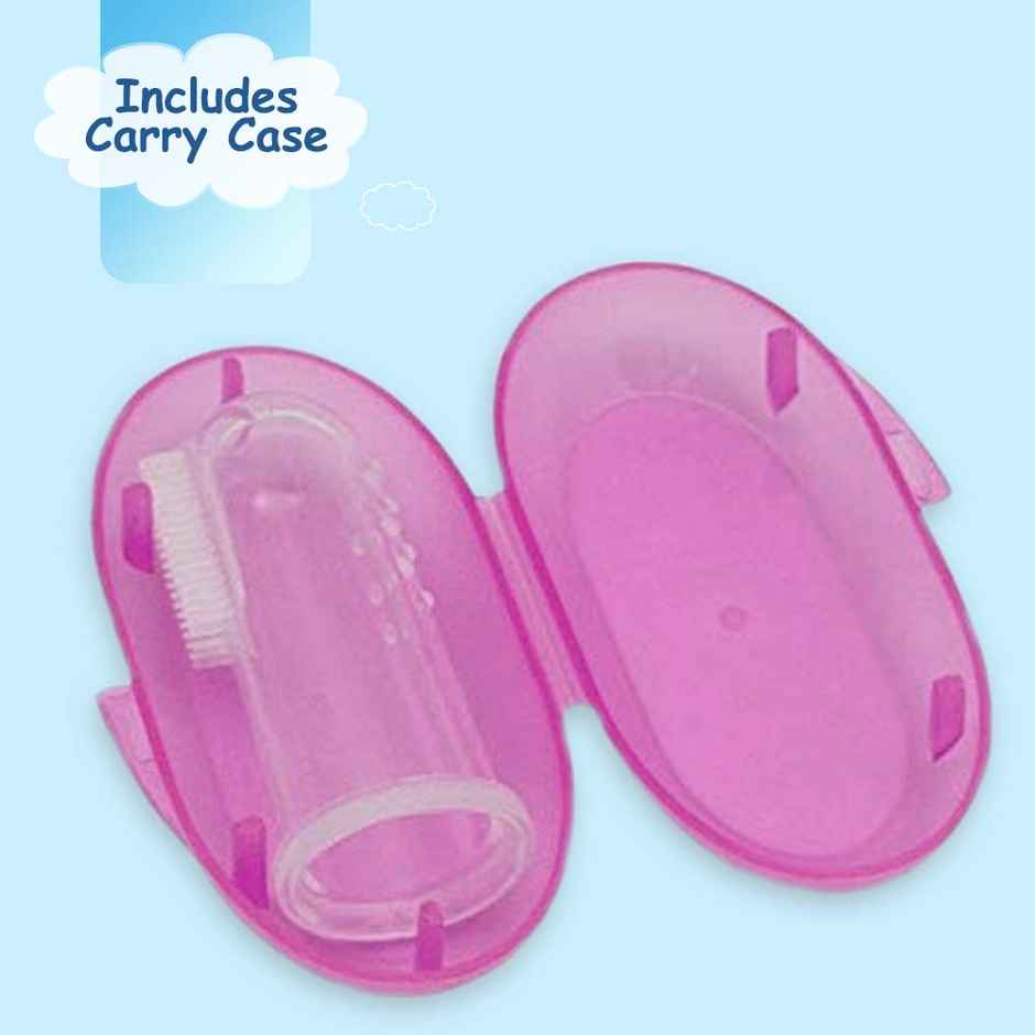 Luvlap Baby Finger Toothbrush With Case