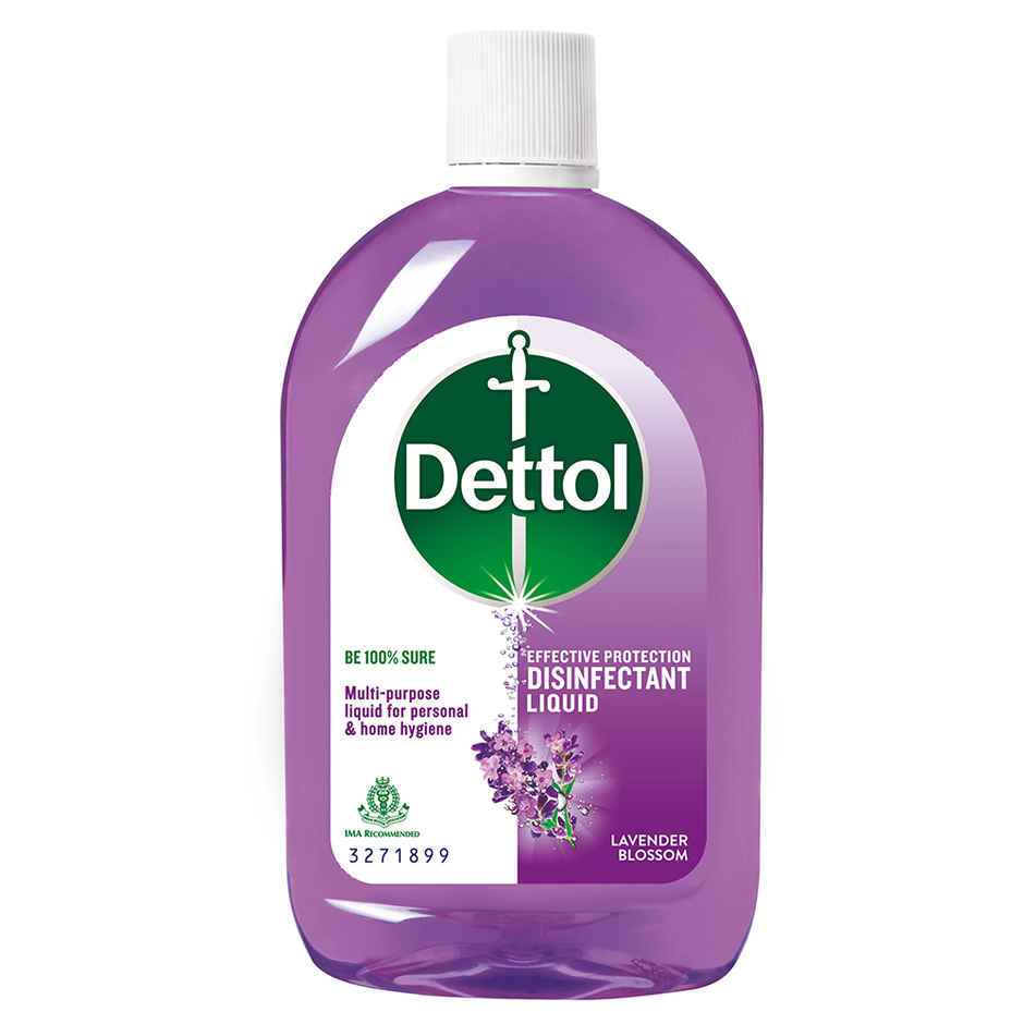 Dettol Liquid Disinfectant -Floor Cleaner, Surface Disinfection, Personal Hygiene - Lavender