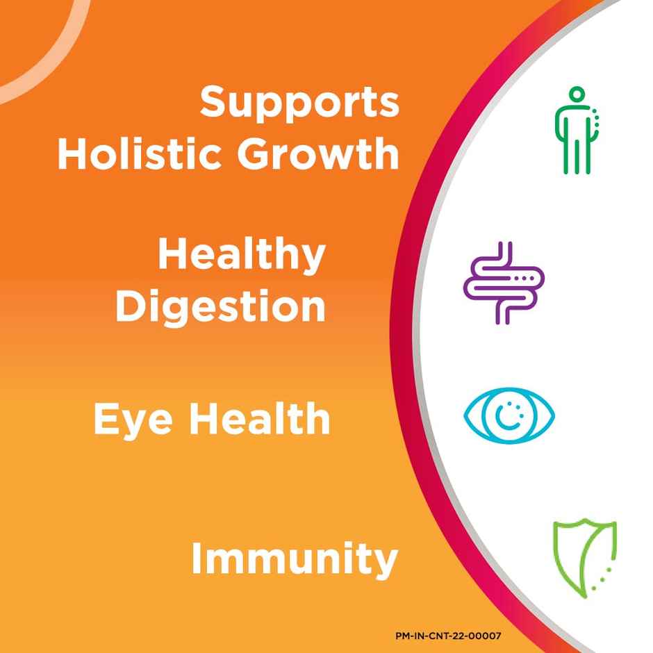 Centrum Kids Multivitamins - Zinc, Vit. B, C, D for Overall Growth & Immunity (50 Veg Gummies)