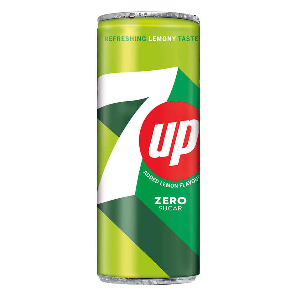 7 Up Lemon Zero Sugar Soft Drink Can Combo | Carbonated Beverage