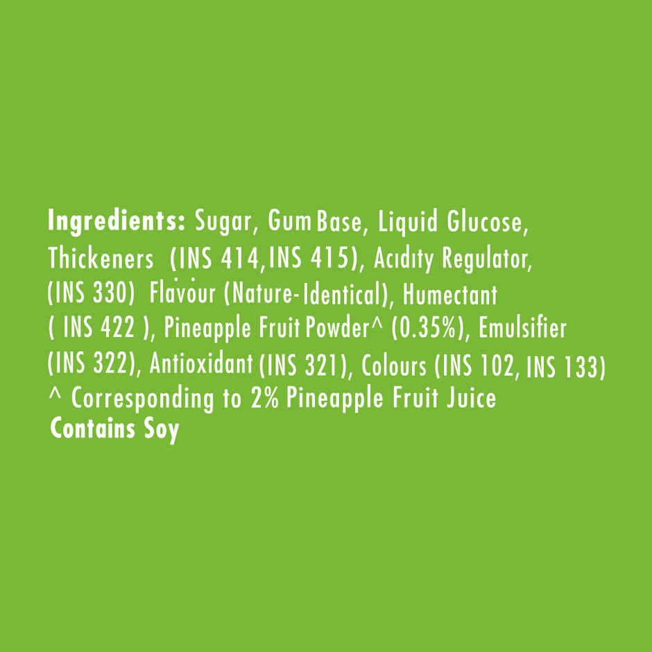 Center Fruit Tennis Ball Shaped Pineapple Liquid Filled Chewing Gum