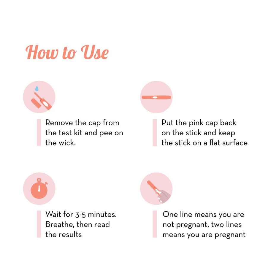 Plush Preg-Oh! Midstream Pregnancy Test Kit Rapid One Step Home Test 99% Accuracy Combo