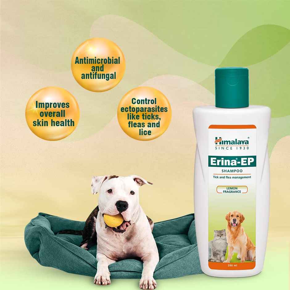 Himalaya Erina-Ep Tick And Flea Control Shampoo