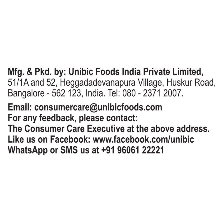 UNIBIC Fruit & Nut Real Cranberries & Almonds Protein Bar